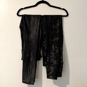 Spanx Faux Leather Leggings (qty: 2)